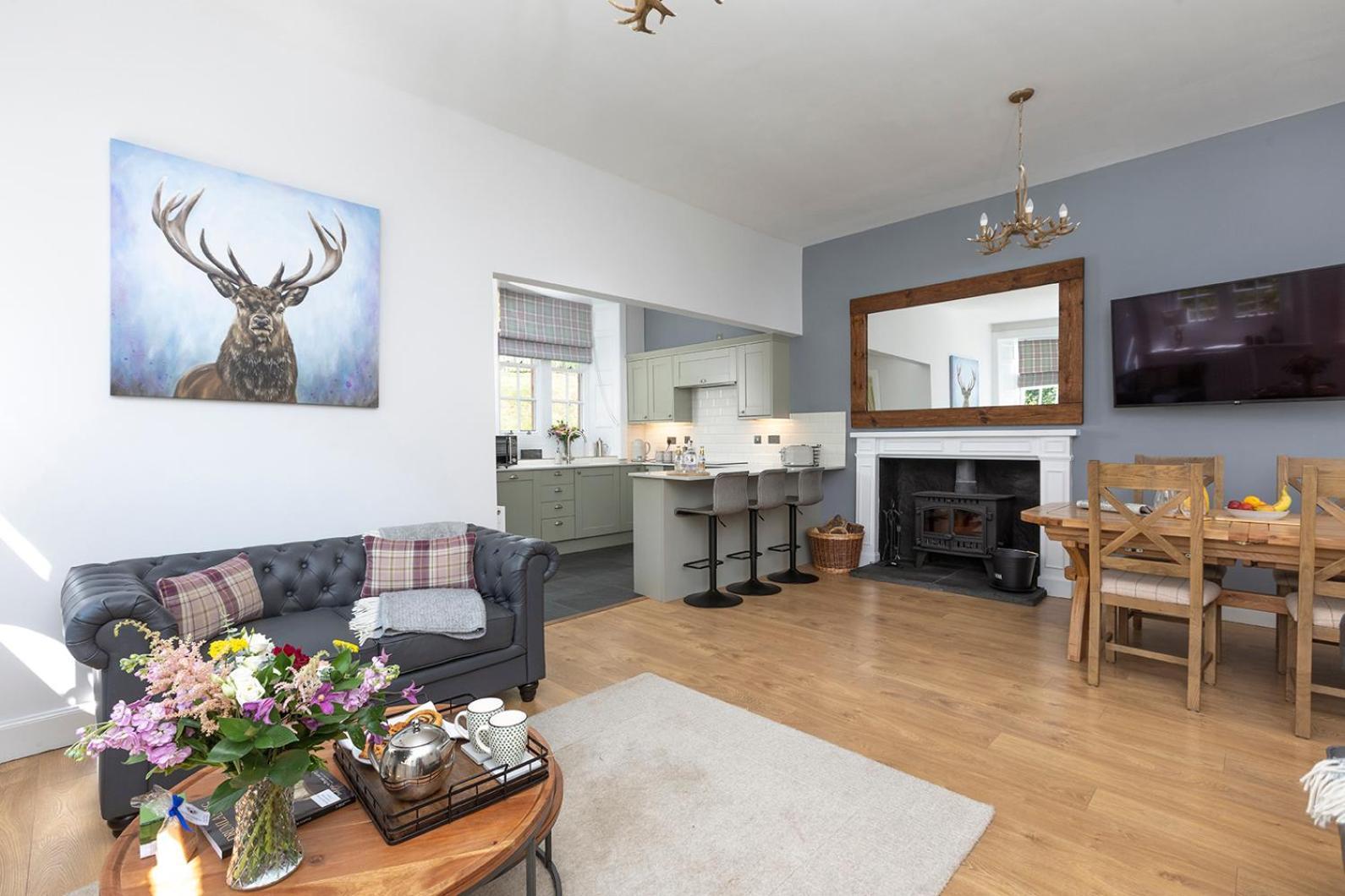 Laundry Cottage: Drumlanrig Castle Thornhill  Esterno foto